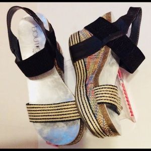 Boutique by Corkys Shoes - Boutique by Corkys Platform Wedge Sandals Size 9 Boutique by Corkys Shoes - Boutique by Corkys Platform Wedge Sandals Size 9
